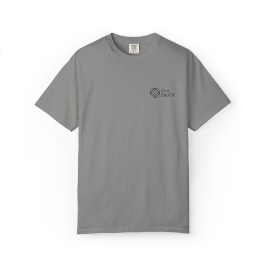 Unisex Garment-Dyed T-shirt embroidered