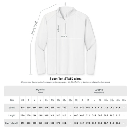 Men's Sport-Wick® Stretch Quarter-Zip Pullover (Embroidery)