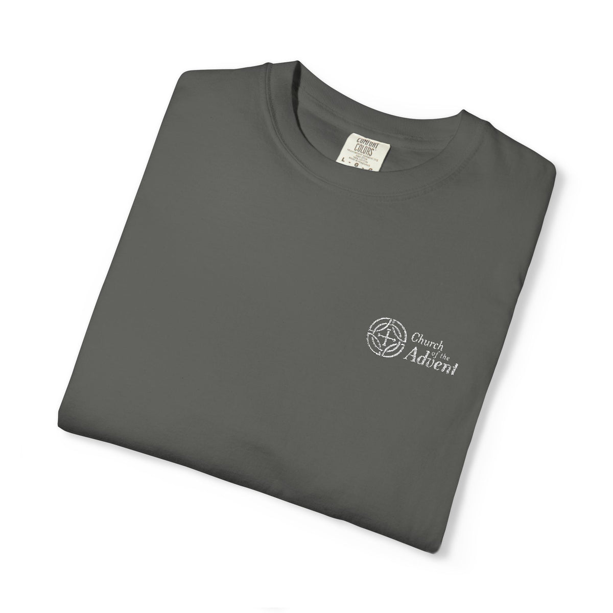 Unisex Garment-Dyed T-shirt embroidered
