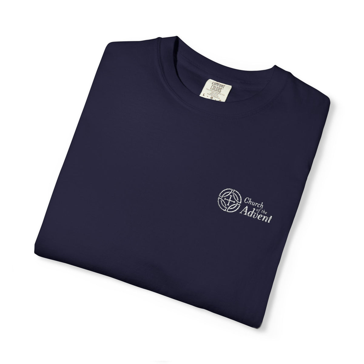 Unisex Garment-Dyed T-shirt embroidered