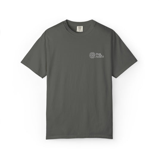 Unisex Garment-Dyed T-shirt embroidered