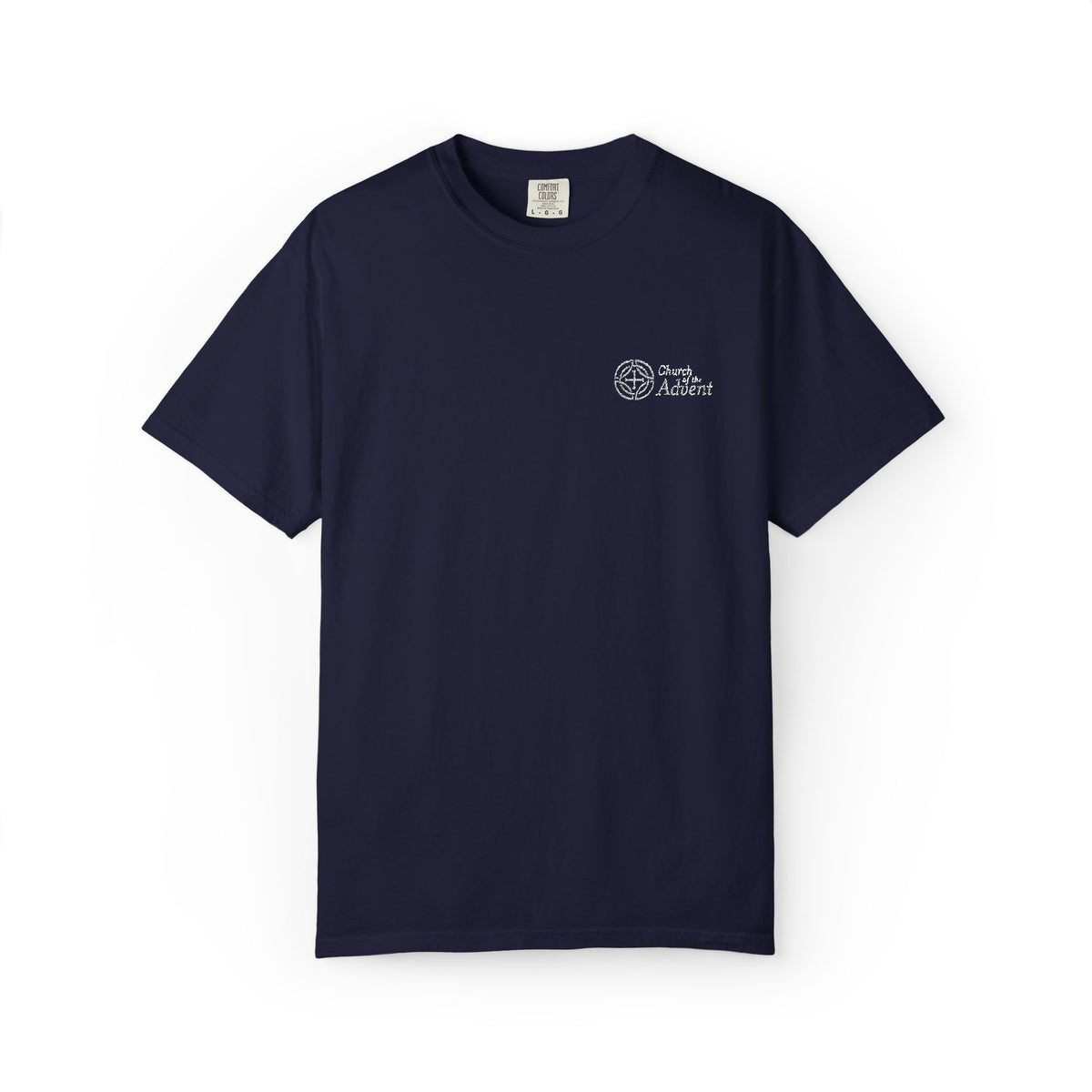 Unisex Garment-Dyed T-shirt embroidered