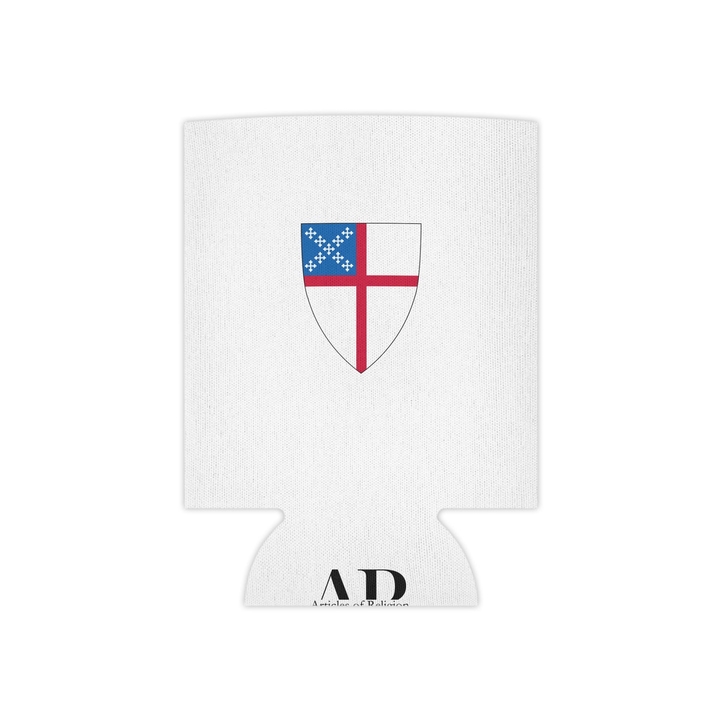 Copy of Episcopal Shield Can Cooler — Church Crest Drink Koozie