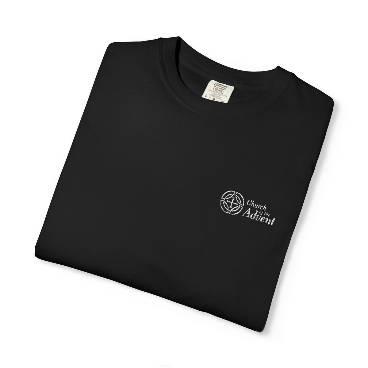 Unisex Garment-Dyed T-shirt embroidered
