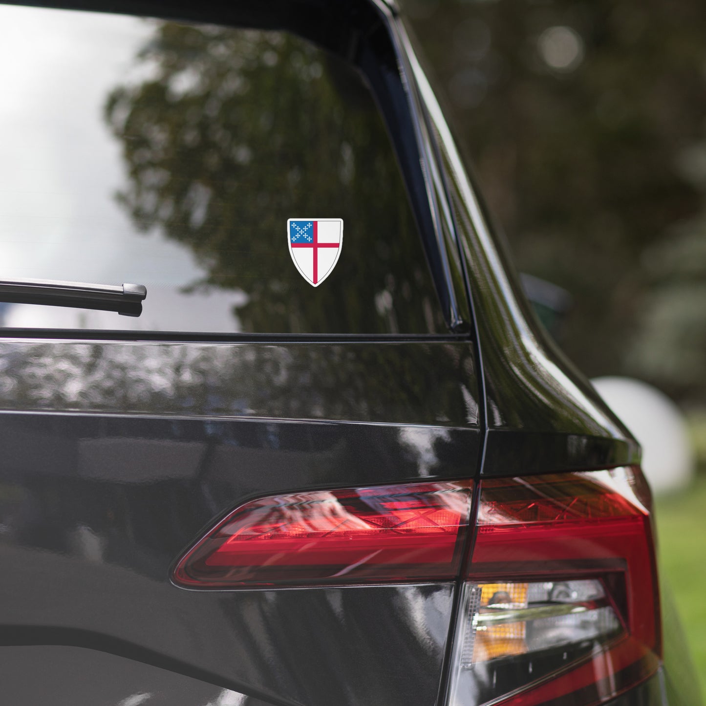 Episcopal Crest Bubble-free stickers