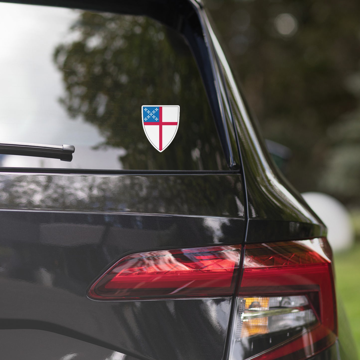 Episcopal Crest Bubble-free stickers